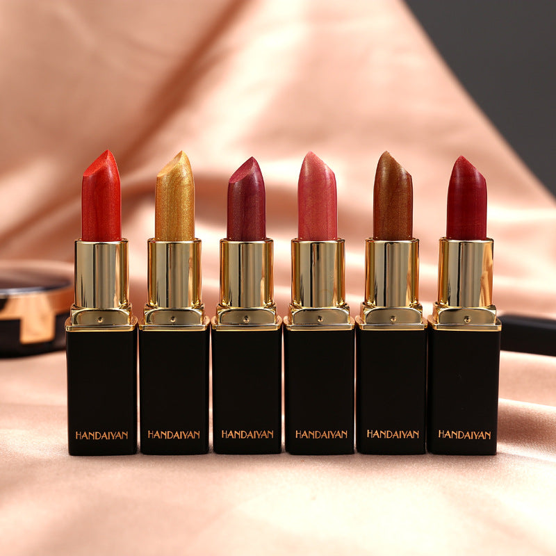 Pearlescent color change temperature change lipstick Pearlescent color change temperature change lipstick